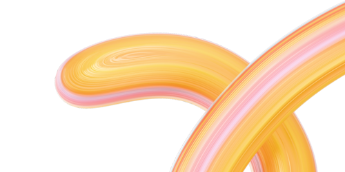 a yellow and pink swirl