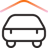 a car under a roof
